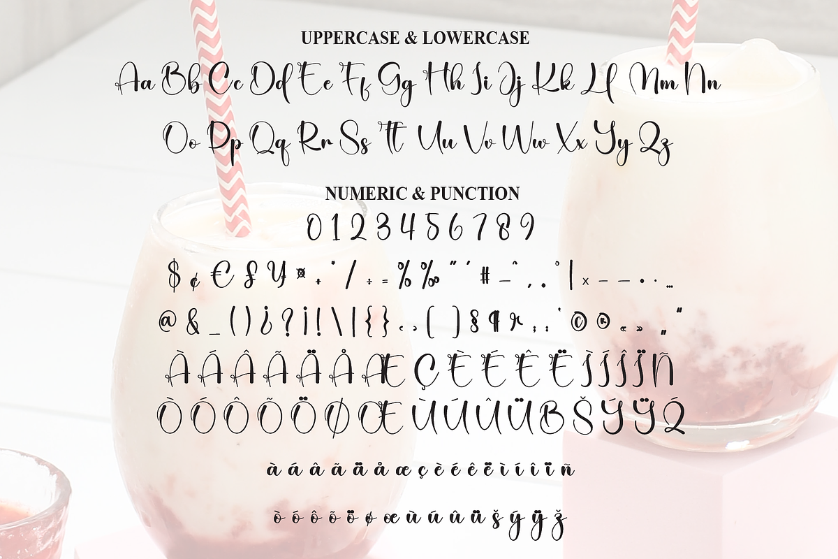 Sweety Smothing | Script Font, a Handwritten Font by Scratchones (Photo 7 of 8)