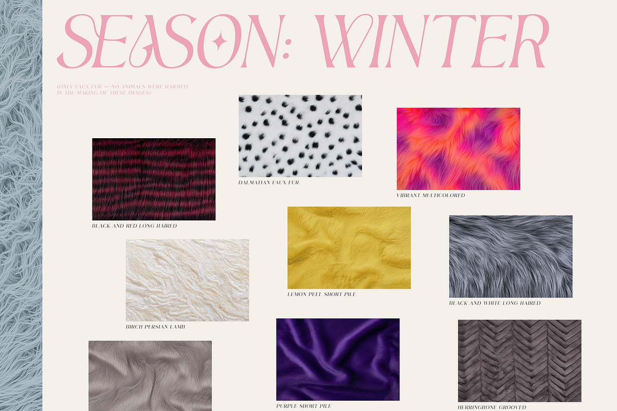 Fur&Fabric 50 Textures Pack, a Texture Graphic by Kaleriia (Photo 8 of 14)
