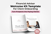Finance Advisor Client Welcome Pack, a Marketing Template by Aks-Designs (Thumbnail 1 of 8)