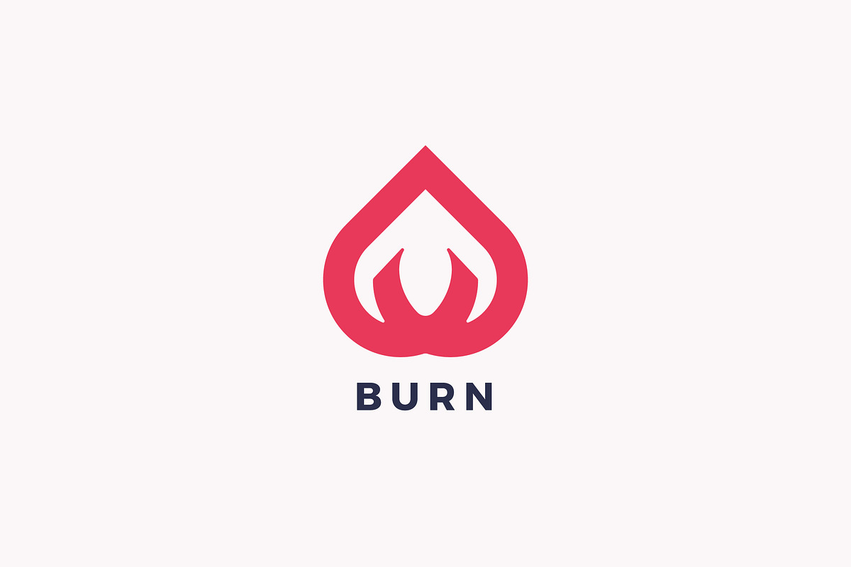 Burn Logo Template, a Branding & Logo Template by PixaSquare