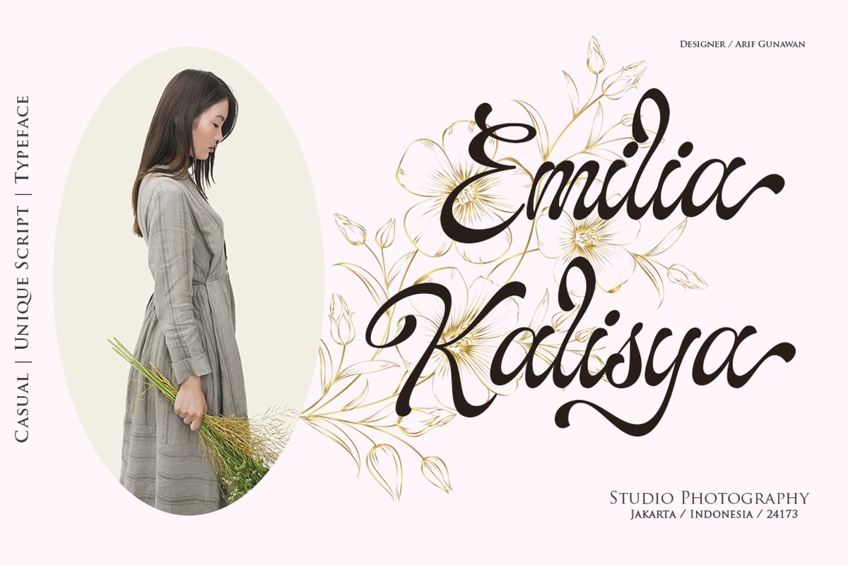 The Landing, a Script Font by Natural Ink Studio (Photo 3 of 10)