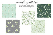 Leaves clipart set, Alphabet png., an Invitation Template by Larisa Maslova (Thumbnail 10 of 13)