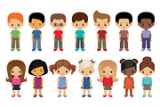 Little girls and boys, an Education Illustration by Gurza SHOP (Thumbnail 2 of 2)