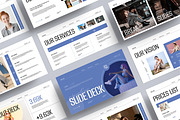 Slide Deck Presentation Template, a Presentation Template by MightyDesign (Thumbnail 1 of 8)
