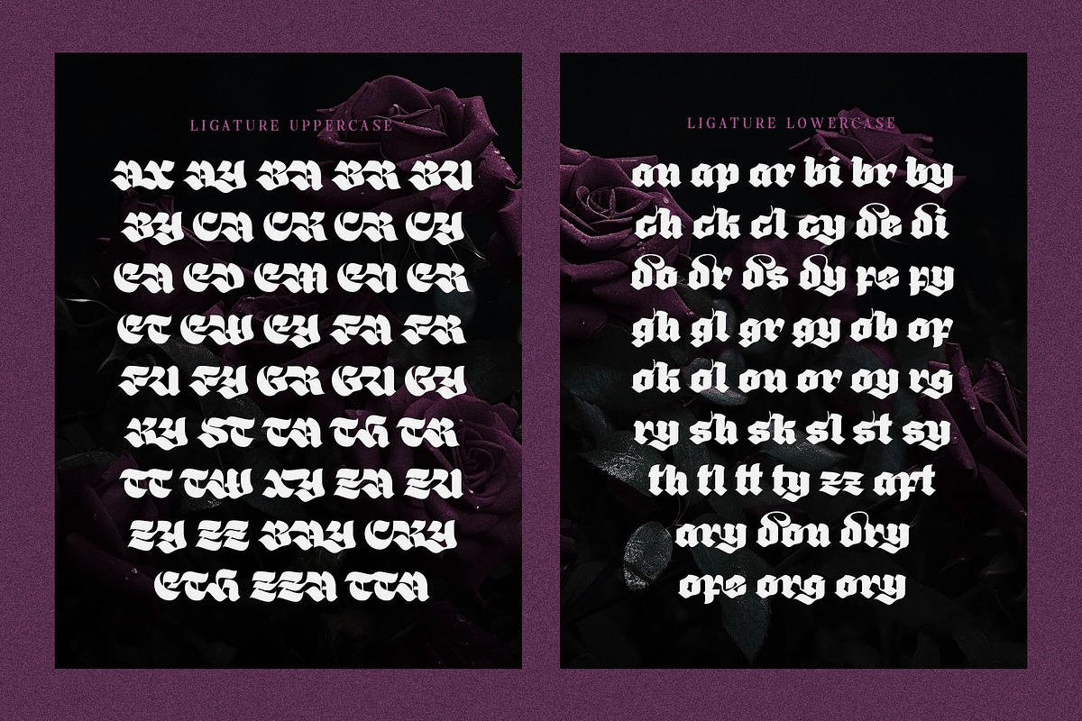 Giant Black Typeface, a Blackletter Font by alit design (Photo 18 of 20)