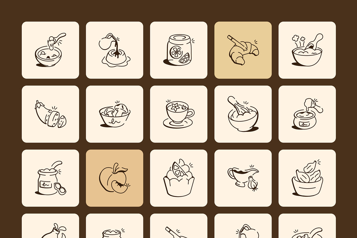 465 Home and Lifestyle Doodle Icons, an Outline Icon by Vectors Market (Photo 9 of 14)