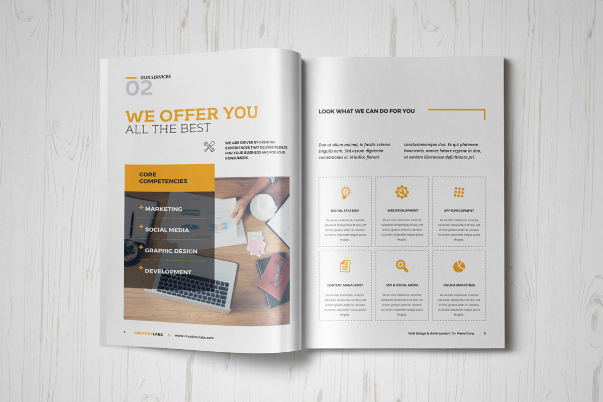 Proposal, a Brochure Template by Sabin (Photo 5 of 16)