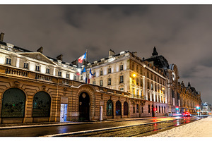 Illuminated Musee d'Orsay and
