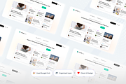 Digital Agency Blog Section UI, a Templates & Theme by SquidPixey (Thumbnail 2 of 3)