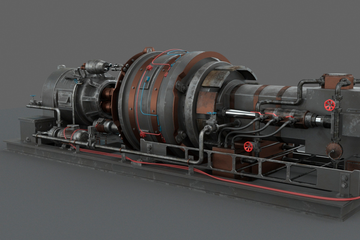 Machinery device, an Object 3D Model by maxpsr (Photo 1 of 9)