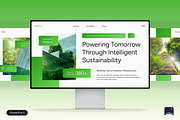 Renewable Energy Pitch Deck, a Presentation Template by Claymoon Lab (Thumbnail 1 of 7)