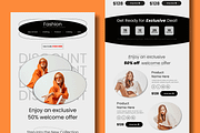 Modern Email Newsletter Template, an UI Kit Template by MightyDesign (Thumbnail 1 of 9)