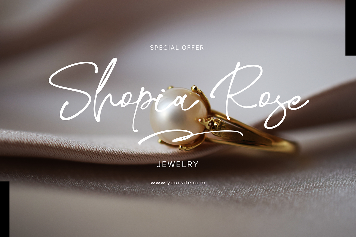 Sidneyland, a Script Font by Ibrahima_Studio (Photo 5 of 13)