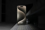 iPhone 15 Pro with Titanium Mockup, an iPhone Mockup by zippypixelstudio (Thumbnail 5 of 5)