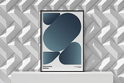 Poster Frame Mock-up, an Advertising Mockup by zippypixelstudio (Thumbnail 14 of 16)