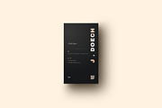 Monarium - Dark Gold Business Cards, a Business Card Template by Ctrl space studio (Thumbnail 5 of 9)