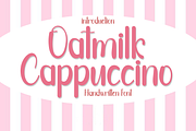 Oatmilk Cappuccino, a Script Font by InermediaSTUDIO (Thumbnail 1 of 8)