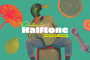 Delusio Halftone Photoshop Effect