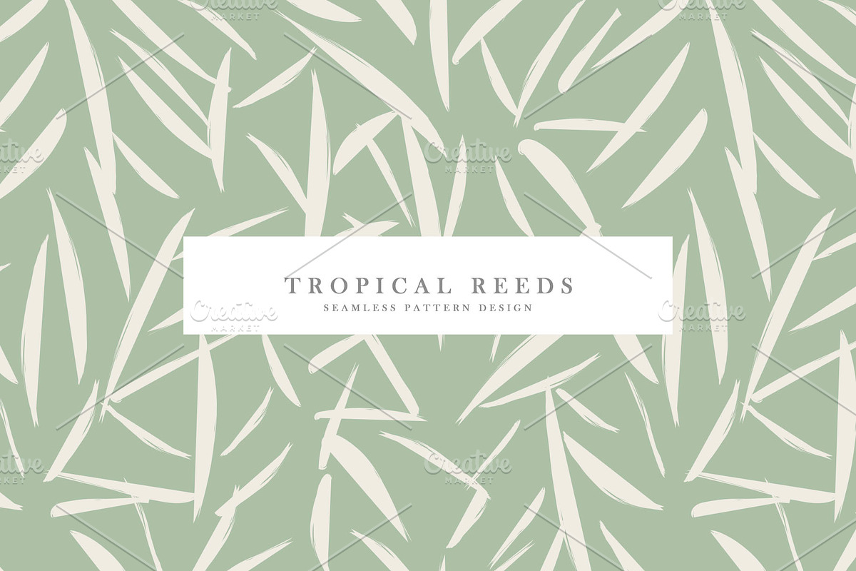 Tropical Reeds, a Pattern Graphic by Nadezda (Photo 1 of 4)