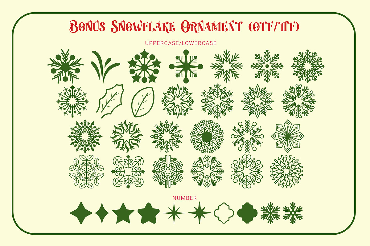 Christmas Moonday - All Caps Serif, a Serif Font by Airotype (Photo 11 of 12)