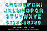 Earth Day Planet 3D Font, a Symbol Font by Font Craft Studio (Thumbnail 3 of 4)