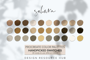 Sahara Procreate Palette