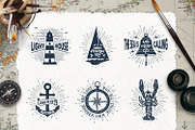 Old Sailor (Vintage Badges/part2), a Branding & Logo Template by Cosmic Store (Thumbnail 4 of 5)