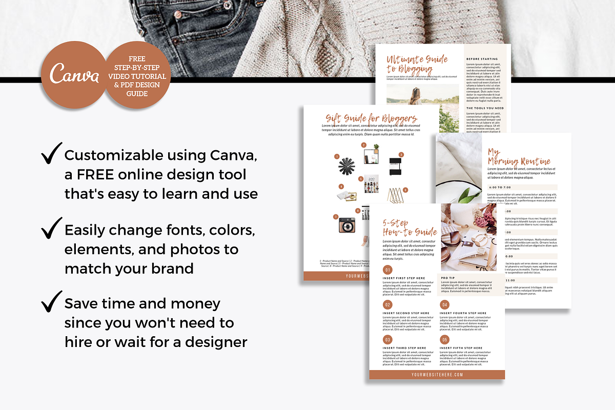 Bloggers Lead Magnet Template, an Email Template by ProductiveandFree (Photo 4 of 7)