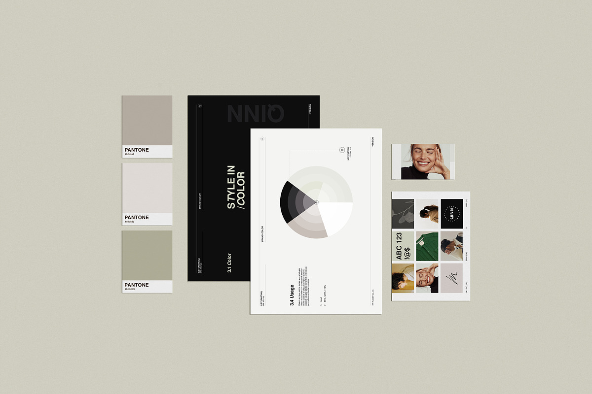 QINN/Brand Guidelines, a Brochure Template by Studio Elevate (Photo 9 of 12)