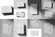 Overhead Business Card Set, a Merchandise Mockup by Moixo studio (Thumbnail 7 of 7)