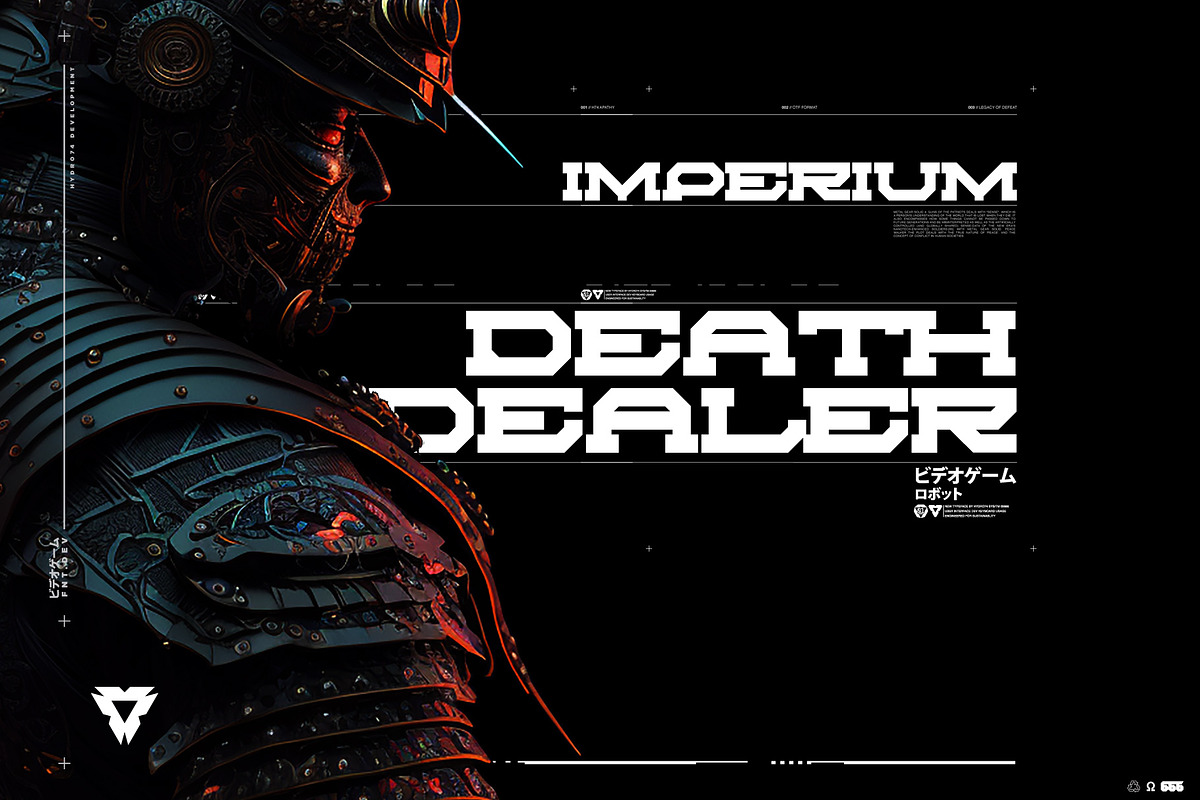 Imperium, a Slab Serif Font by Hydro74 (Photo 1 of 4)