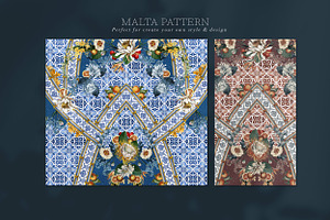 Siciian Pattern Malta