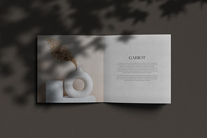 Gariot Brochure Photoshop Mockup