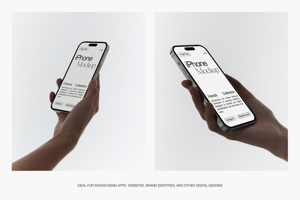 Device & Branding Mockup Bundle, an iPhone Mockup by Feel This (Photo 8 of 25)