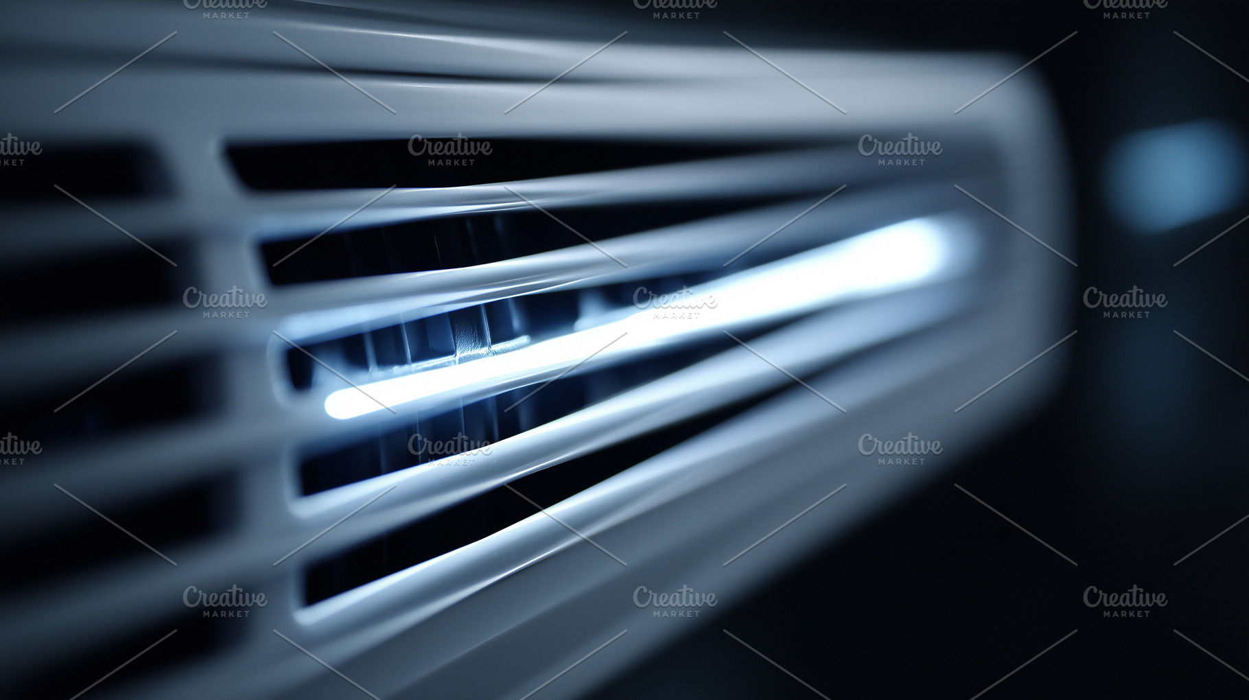 Close up of modern air conditioner, a Technology Photo by MistyDay
