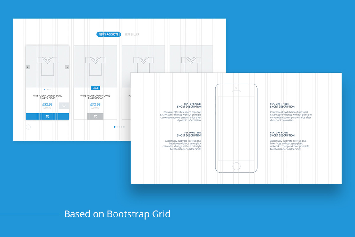 WebWire - Wireframe & UI Starter Kit, a Wireframe Template by UIMint (Photo 6 of 7)