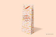 Wine Size Gift Bag Mock-up, a Print Template by Branda Keeps (Thumbnail 10 of 17)