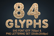 Pastry Font & PNGs, a Sans Serif Font by Creative Graphics (Thumbnail 3 of 7)
