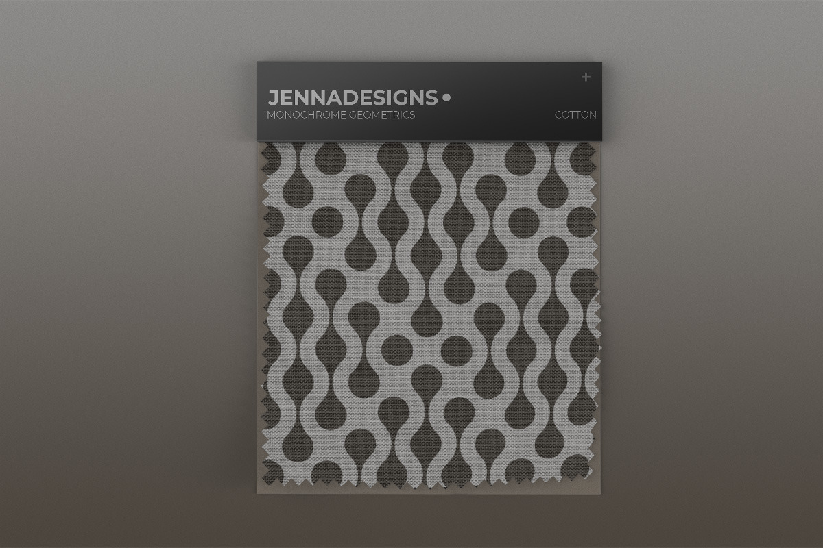 18 Monochrome Geometric Patterns, a Pattern Graphic by Jennadesigns (Photo 10 of 15)