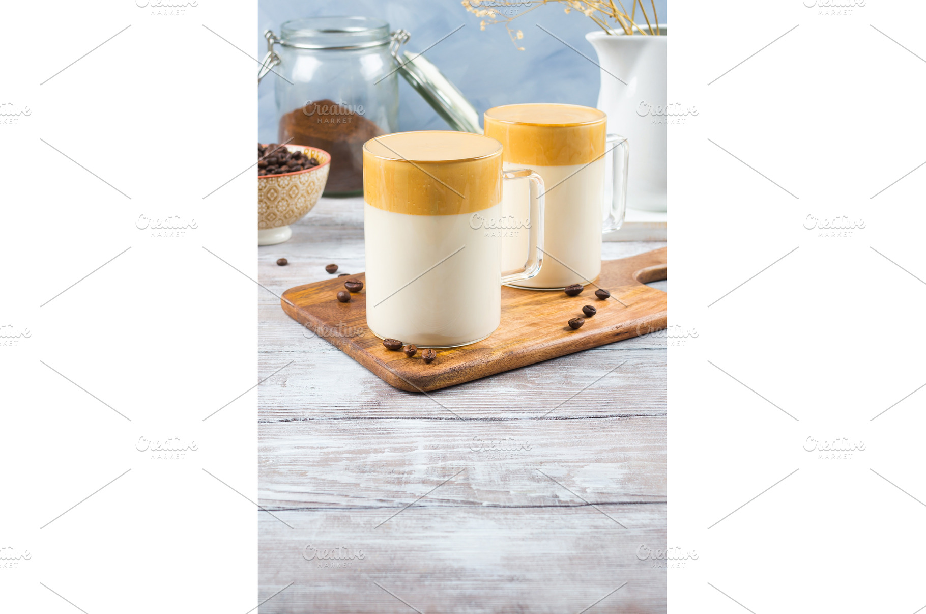 Latte drink with whipped coffee, a Food & Drink Photo by Lifemorning