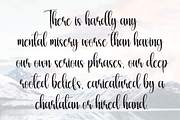 Ginger Farmhouse | Script Font, a Handwritten Font by Scratchones (Thumbnail 6 of 9)