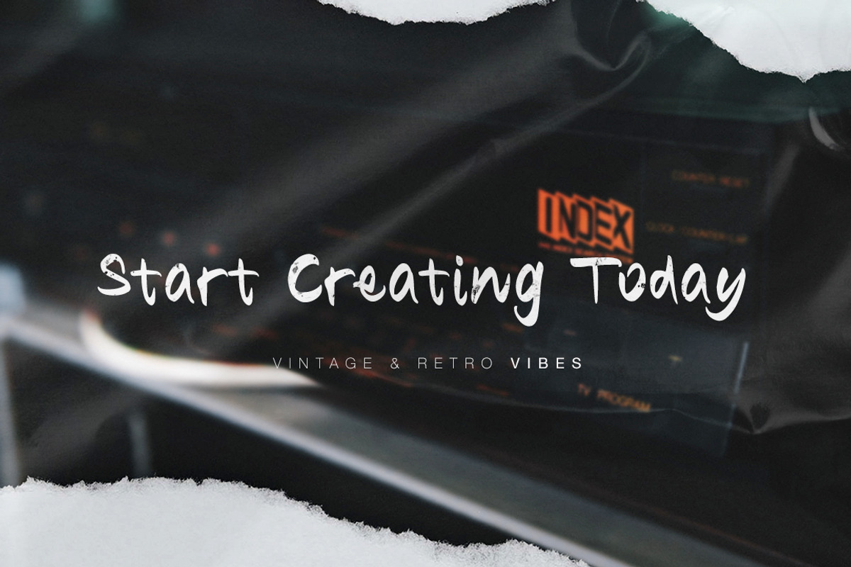 Lerof Font preview 3