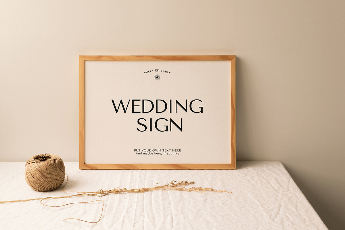 Modern Boho Wedding Bundle CANVA, an Invitation Template by StudioVonBraitenberg (Photo 2 of 13)