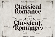 Classical Romance, a Serif Font by Ardyanatypes (Thumbnail 9 of 12)