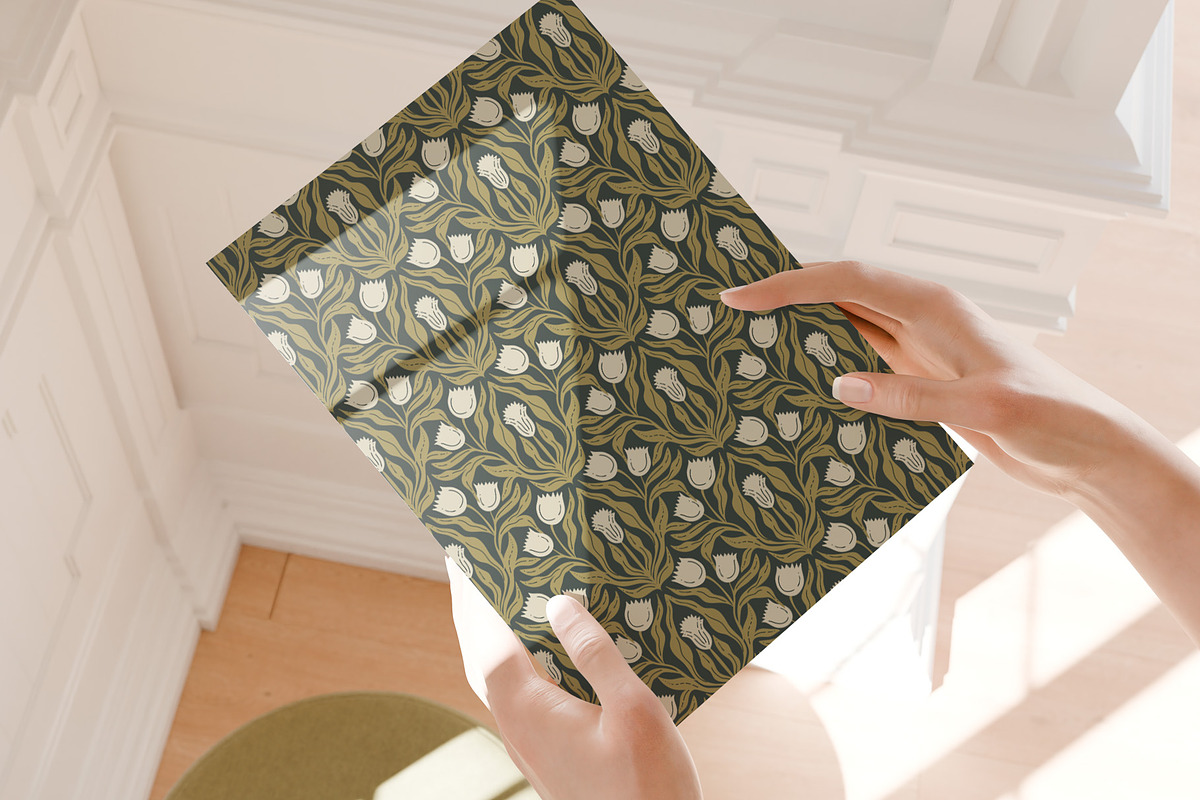 Classic Wallpaper Vol 3, a Wallpaper Graphic by Bloomart Studio (Photo 5 of 5)