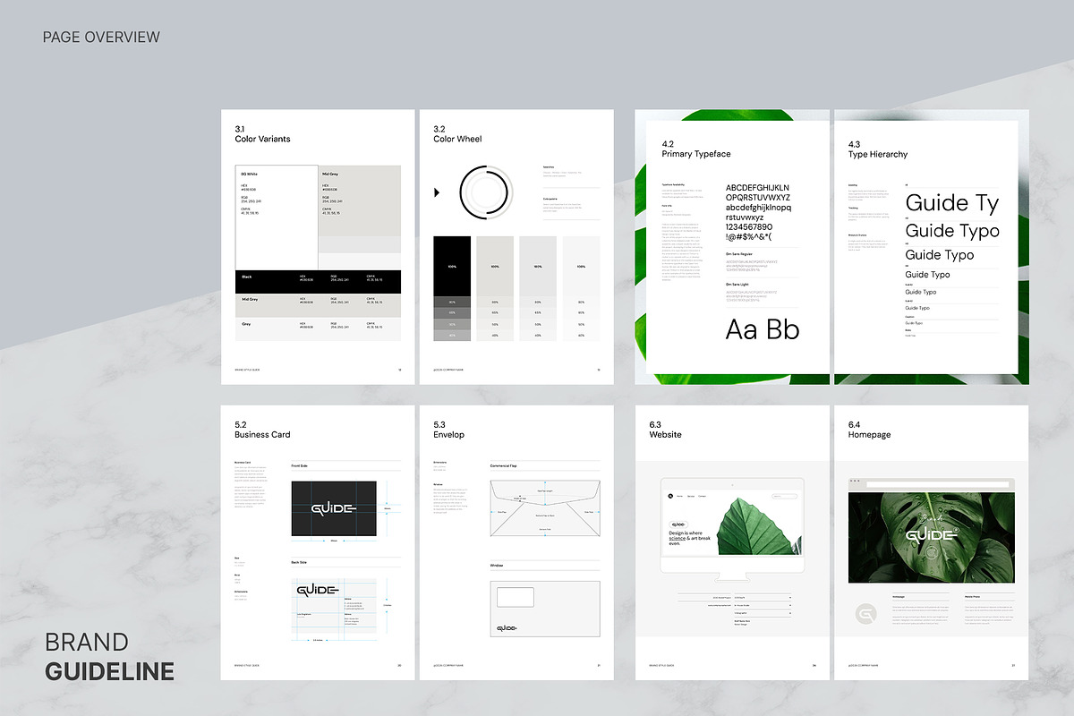 Brand Manual | CANVA, a Brochure Template by KreateTribe (Photo 13 of 15)