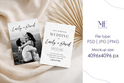 Double Greeting Invite Cards Mock-up, an Advertising Mockup by Mie Mockup Studio (Thumbnail 3 of 7)