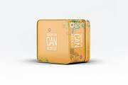 Tin Can Mock-Up, a Packaging Mockup by Se٧enStudio (Thumbnail 5 of 6)