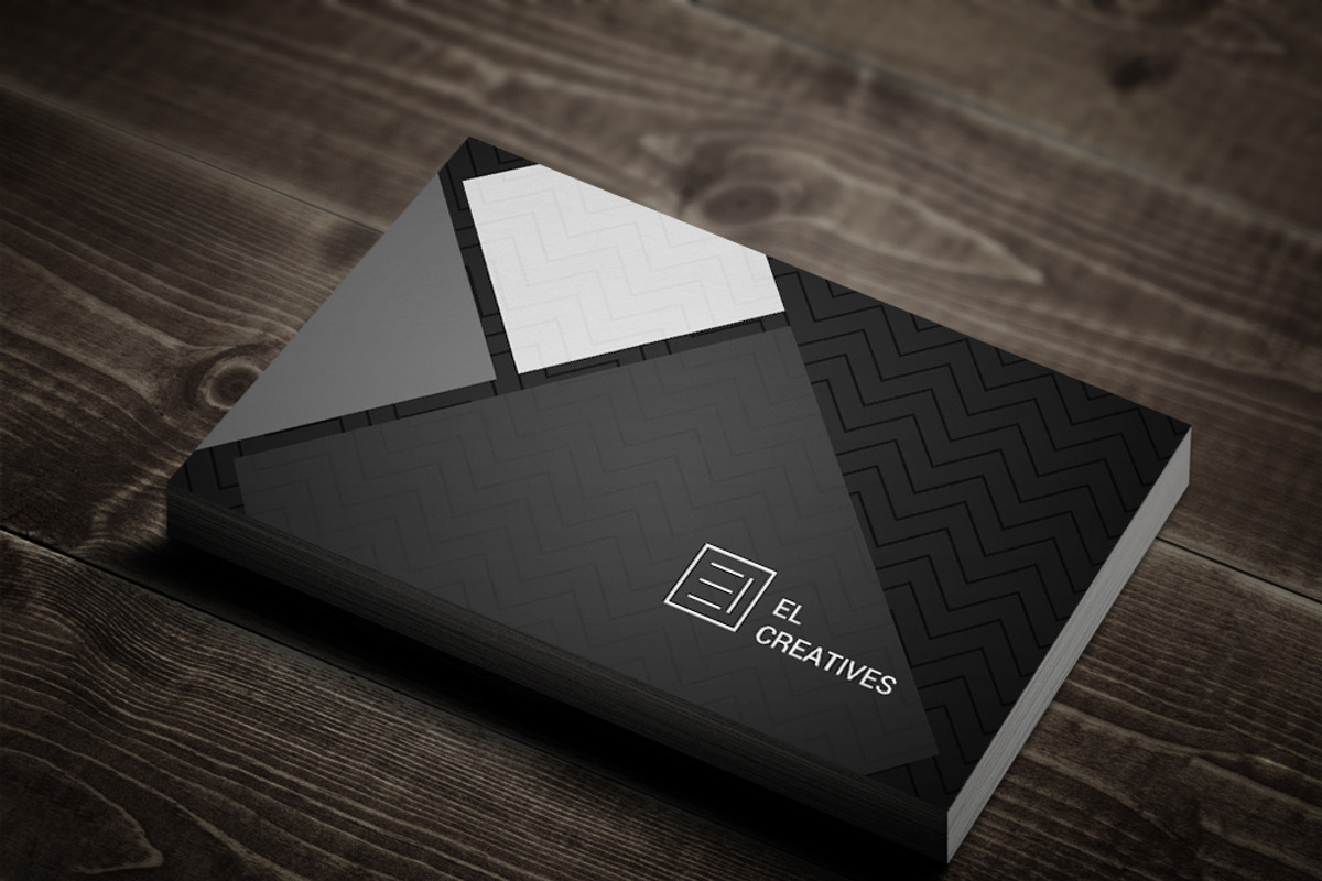 Dark Creative Business Card, a Business Card Template by bouncy (Photo 4 of 4)