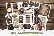 The WIZARD SCHOOL junk journal, a Decorative Illustration by meribela (Thumbnail 5 of 6)